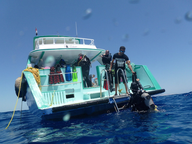 Ende eines Tauchgangs