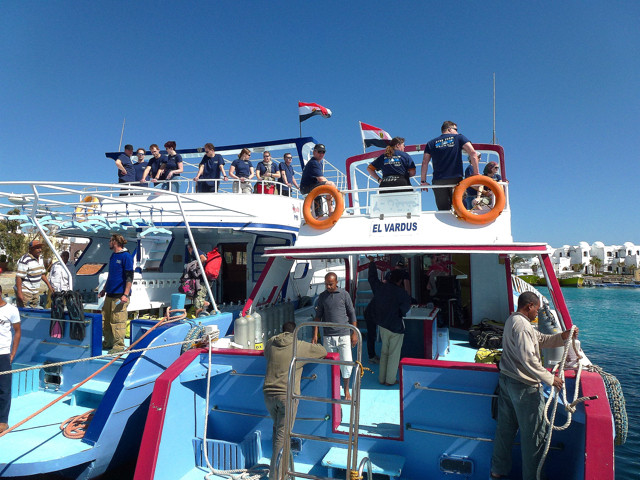 Dive Team Hamburg im Hafen