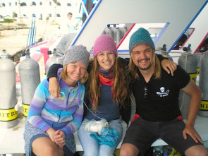 Tauchlehrer mit Mütze