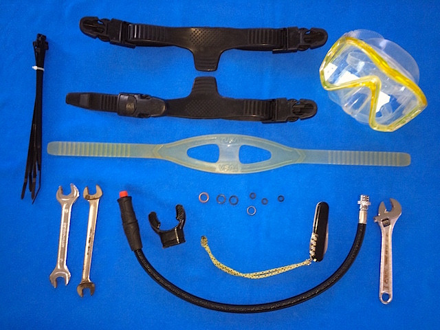 Tauchausrüstung Ersatzteile 