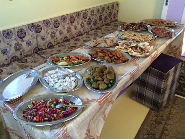 Mittagessen-Tauchboot