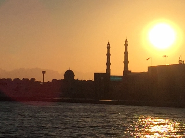 Moschee Sonnenuntergang